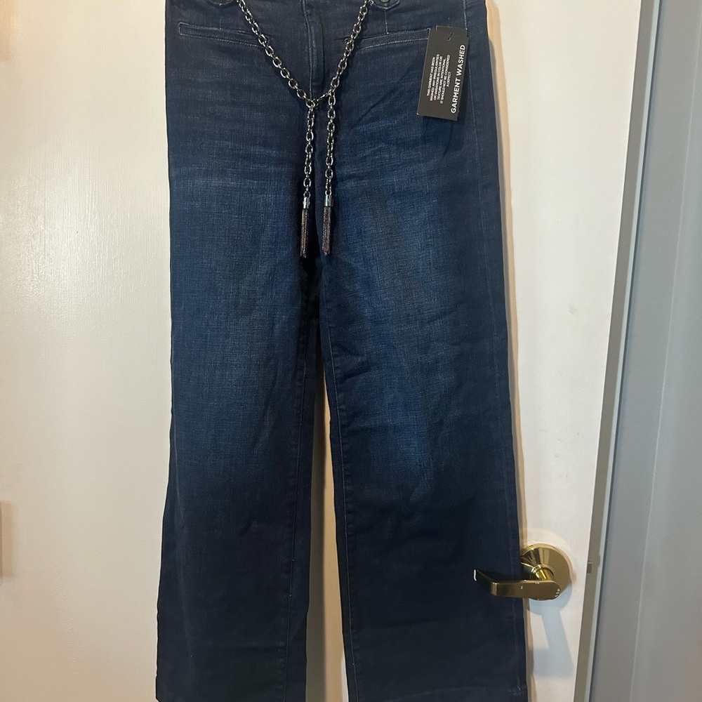 Karl Lagerfeld Deep Blue Flare Jeans
